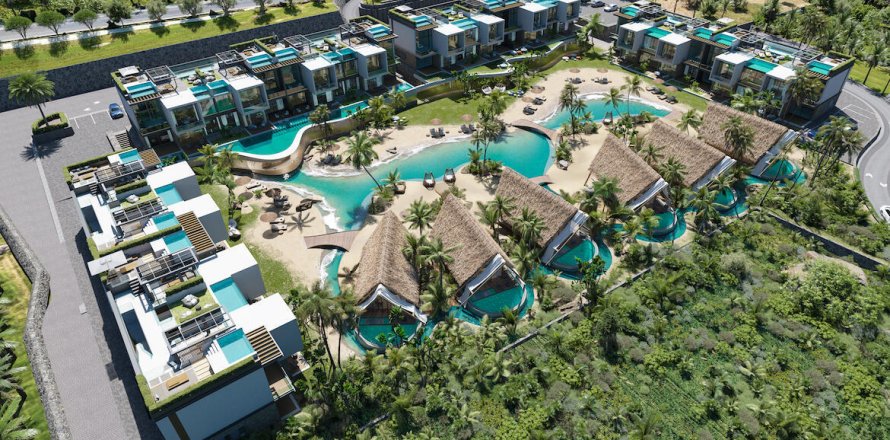 آپارتمان در Tatlisu ، ترکیه 55 متر مربع. شماره 214672