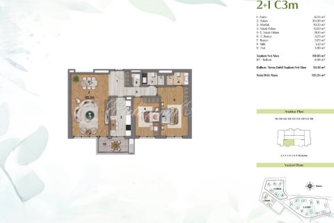 Apartment for sale in Istanbul, Turkey, 1 bedroom, 85m2, No. 228937 – photo 24