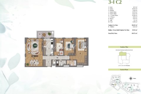 Apartment for sale in Istanbul, Turkey, 1 bedroom, 85m2, No. 228937 – photo 22
