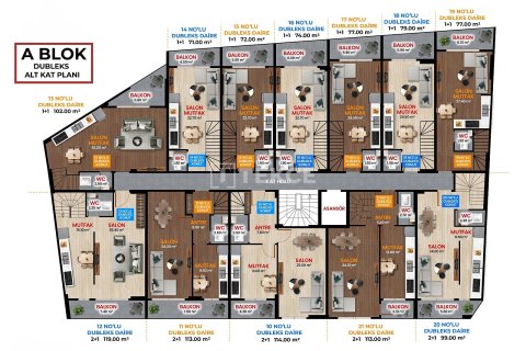 2+1 Lägenhet i Bursa, Turkiet Nr. 226538 - 13