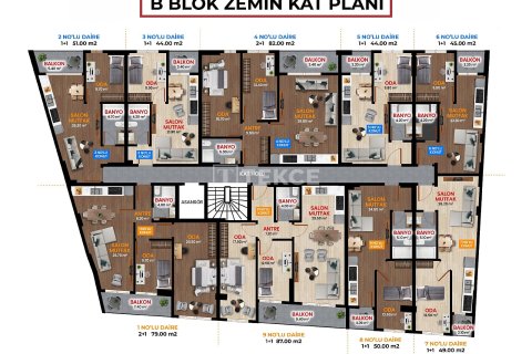 2+1 Lägenhet i Bursa, Turkiet Nr. 226538 - 17