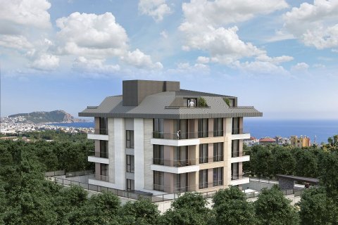 1+1 Leilighet  i Alanya, Antalya, Tyrkia Nr. 231622