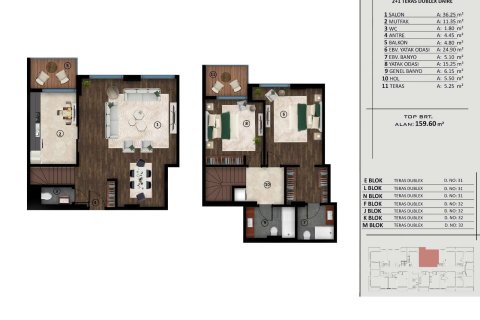 4+1 Wohnung in Sapanca, Sakarya, Türkei Nr. 232978 - 18