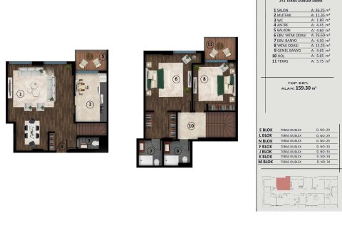 4+1 Wohnung in Sapanca, Sakarya, Türkei Nr. 232978 - 17