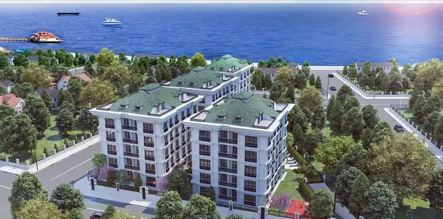 Квартира  4-х ком. в Стамбуле, Турция №213616