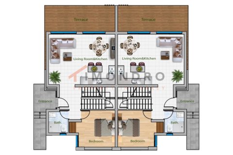 Apartment for sale  in Girne, Northern Cyprus, 2 bedrooms, 111m2, No. 215321 – photo 21