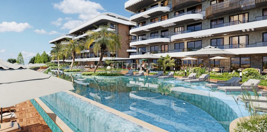 1+1 Leilighet i Alanya, Antalya, Tyrkia Nr. 226740