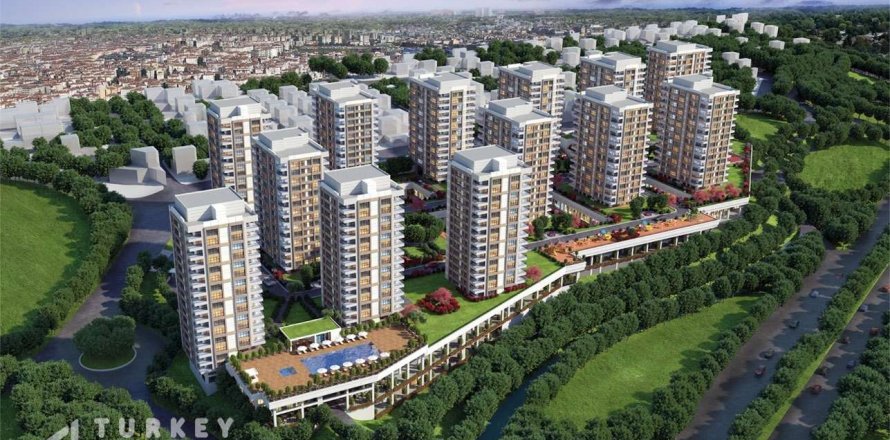 Квартира 3+1 в Стамбуле, Турция №233760