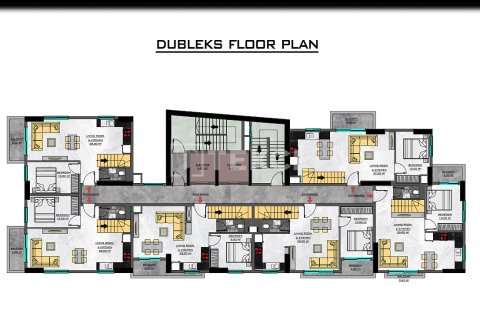 Продажа квартиры  в Аланье, Анталье, Турция 2+1, 55м2, №215859 – фото 25