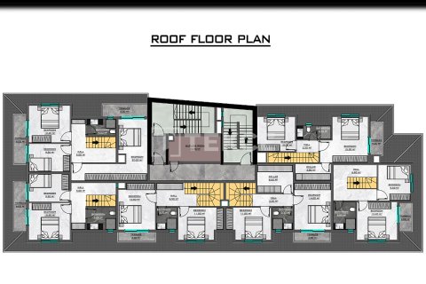 Продажа квартиры  в Аланье, Анталье, Турция 2+1, 55м2, №215859 – фото 30