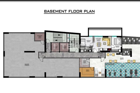 Продажа квартиры  в Аланье, Анталье, Турция 2+1, 55м2, №215859 – фото 28