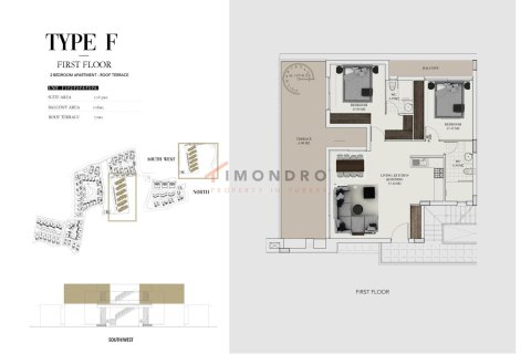 1+1 Leilighet  i Catalkoy, Girne,  Nr. 214845 - 28