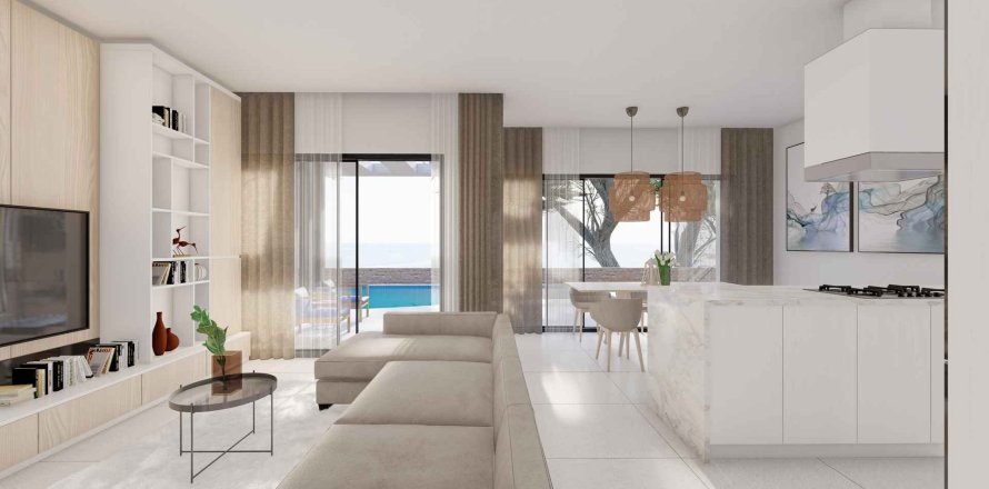 Вилла в La Plage 3+2, Чаталкой, Гирне, Северный Кипр №212781