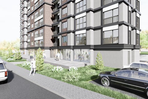 آپارتمان در  Istanbul ، ترکیه 1 خوابه ، 65 متر مربع.  شماره 217365 - 3