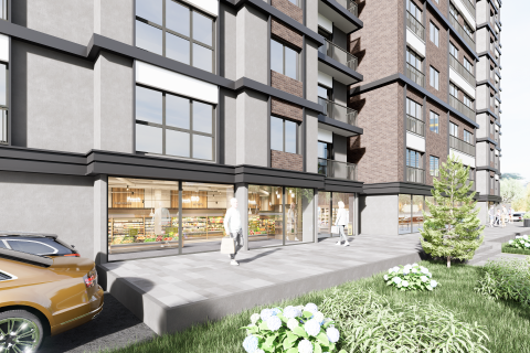 آپارتمان در  Istanbul ، ترکیه 1 خوابه ، 65 متر مربع.  شماره 217365 - 5