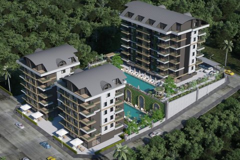 1+1 Apartment  in Oba, Antalya, Turkey No. 230820