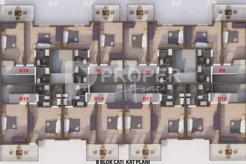 Wohnung  in Fethiye, Mugla, Türkei Nr. 227946 - 23