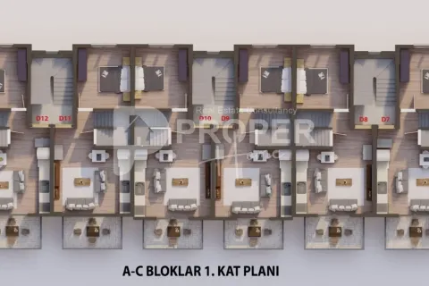 Wohnung  in Fethiye, Mugla, Türkei Nr. 227946 - 19