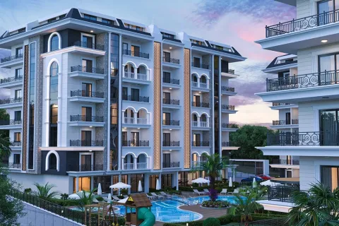 2+1 Lejlighed  i Alanya, Antalya, Tyrkiet Nr. 220424 - 2