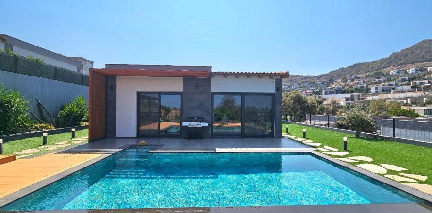 Вилла 3+1 в Бодруме, Мугла, Турция №213091