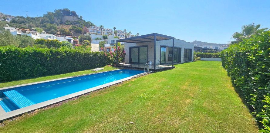 Вилла 6+1 в Бодруме, Мугла, Турция №213089