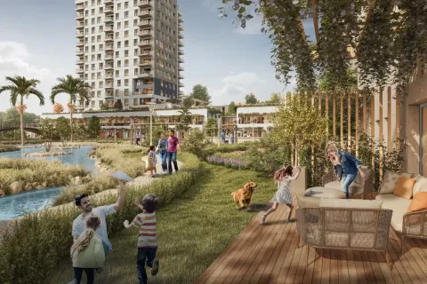 1+1 Leilighet  i Istanbul, Tyrkia Nr. 222052 - 3