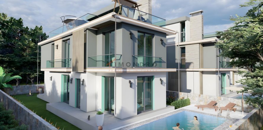 ویلا در  Girne ، ترکیه 4 خوابه ، 200 متر مربع.  شماره 212358