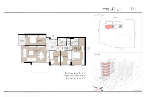 4+1 Wohnung in Kâğıthane, Istanbul, Türkei Nr. 212362 - 30
