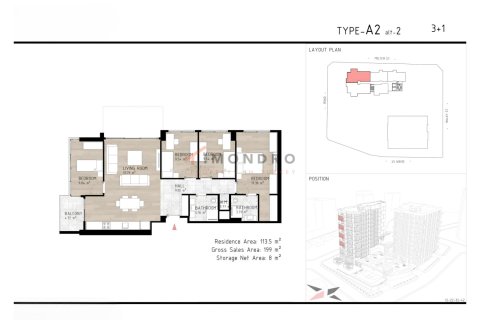 2+1 Wohnung  in Kâğıthane, Istanbul, Türkei Nr. 212360 - 29