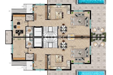 4+1 Villa  in Dosemealti, Antalya, Türkei Nr. 216438 - 21