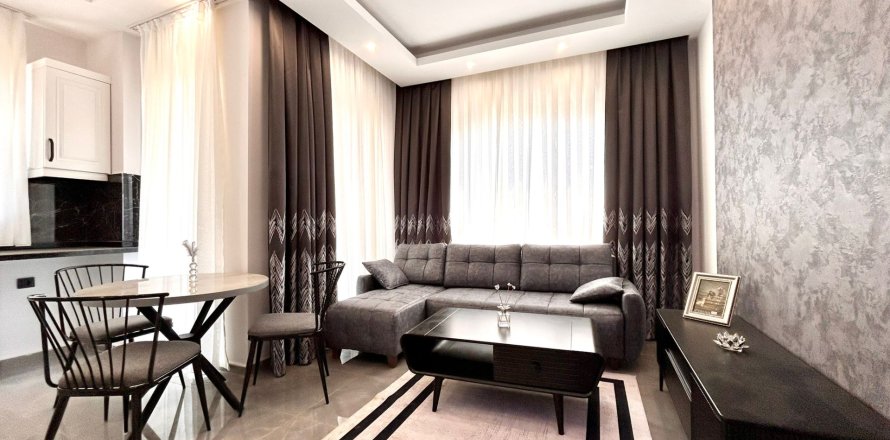 1+1 Lejlighed  i Alanya, Antalya, Tyrkiet Nr. 218762