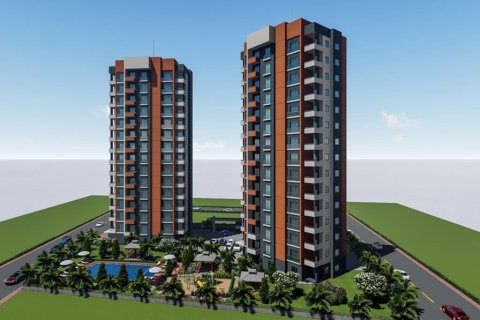 1+1 Apartment in Mezitli, Mersin, Turkey No. 230578