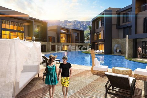 پنت هاس در  Girne ، ترکیه 3 خوابه ، 109 متر مربع.  شماره 221669 - 16