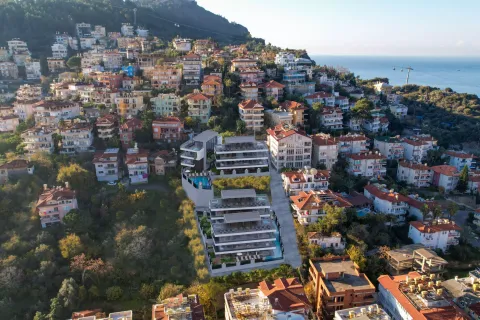 1+1 Lägenhet  i Alanya, Antalya, Turkiet Nr. 222996