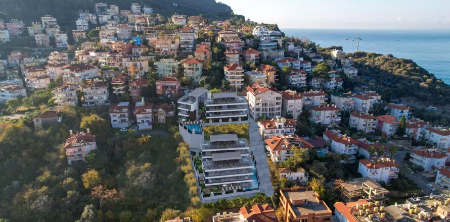 1+1 Lägenhet  i Alanya, Antalya, Turkiet Nr. 222996