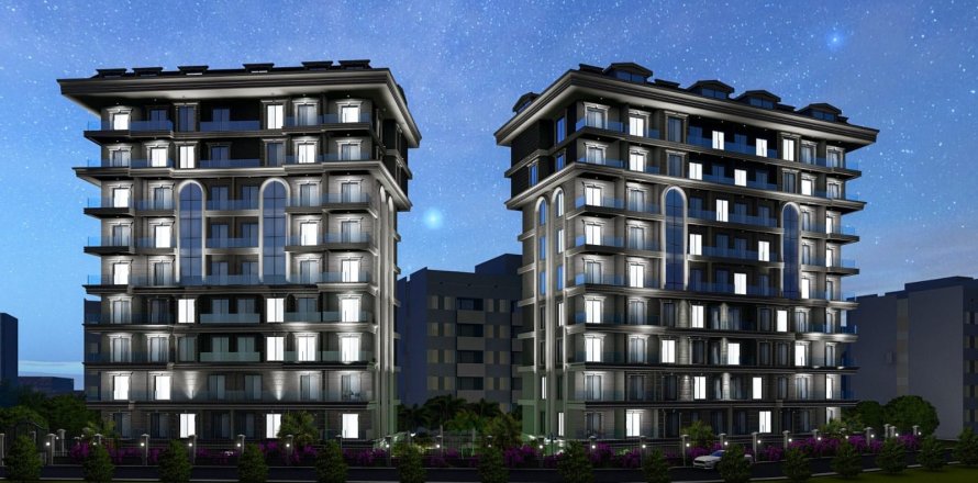 1+1 Lägenhet  i Alanya, Antalya, Turkiet Nr. 222998