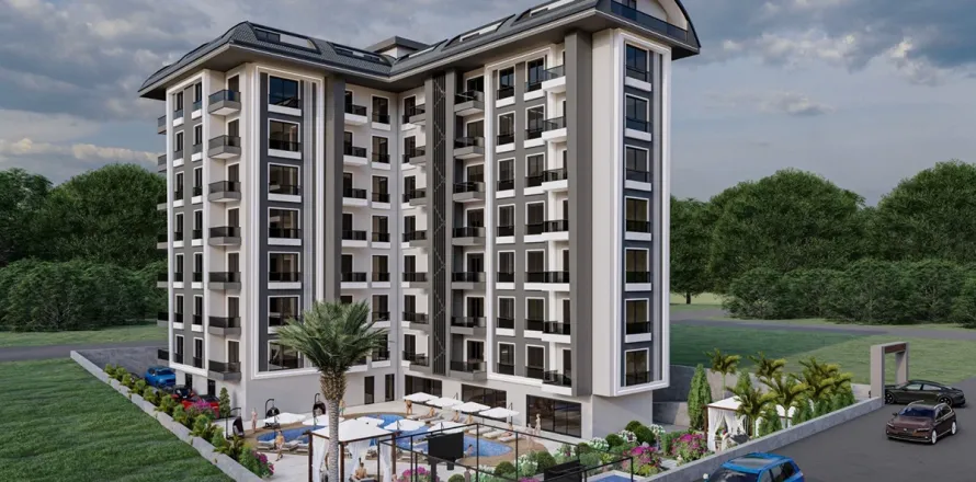 1+1 Wohnung  in Alanya, Antalya, Türkei Nr. 223634