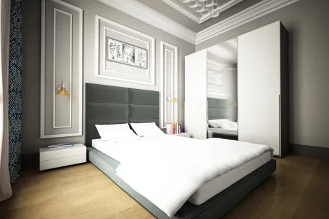 آپارتمان در  Alanya ، ترکیه 1 خوابه ، 60 متر مربع.  شماره 223630 - 19