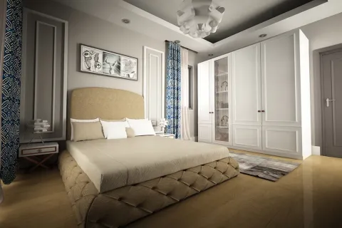 آپارتمان در  Alanya ، ترکیه 1 خوابه ، 60 متر مربع.  شماره 223630 - 23