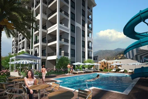 آپارتمان در  Alanya ، ترکیه 1 خوابه ، 60 متر مربع.  شماره 223630 - 14