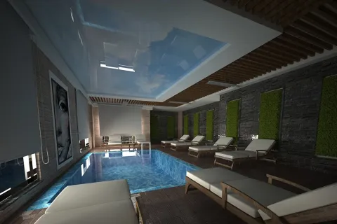 آپارتمان در  Alanya ، ترکیه 1 خوابه ، 60 متر مربع.  شماره 223630 - 27