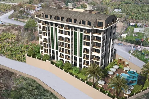 آپارتمان در  Alanya ، ترکیه 1 خوابه ، 60 متر مربع.  شماره 223630 - 13