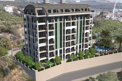 آپارتمان در  Alanya ، ترکیه 1 خوابه ، 60 متر مربع.  شماره 223630 - 12