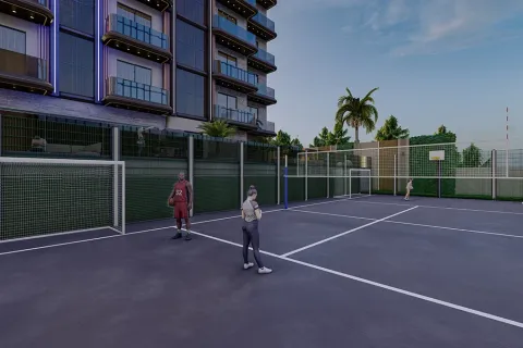 آپارتمان در  Alanya ، ترکیه 1 خوابه ، 65 متر مربع.  شماره 223631 - 8