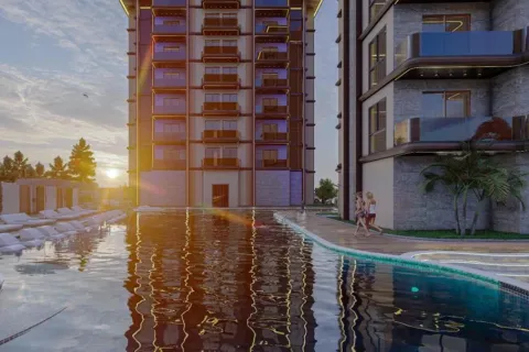 آپارتمان در  Alanya ، ترکیه 1 خوابه ، 65 متر مربع.  شماره 223631 - 12