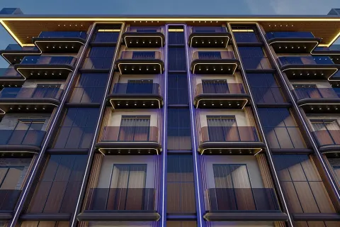 آپارتمان در  Alanya ، ترکیه 1 خوابه ، 65 متر مربع.  شماره 223631 - 3