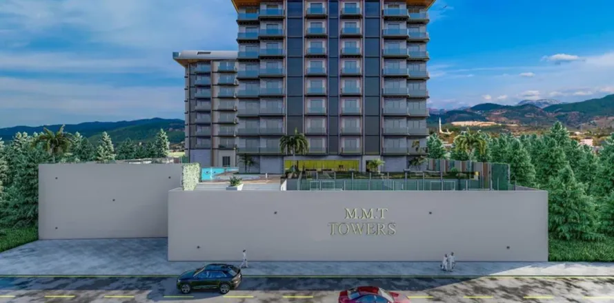 آپارتمان در  Alanya ، ترکیه 1 خوابه ، 65 متر مربع.  شماره 223631