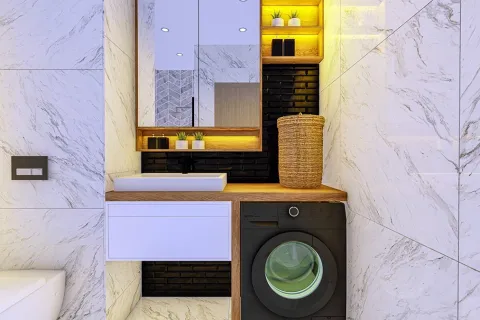 آپارتمان در  Alanya ، ترکیه 1 خوابه ، 60 متر مربع.  شماره 223632 - 22