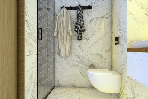 آپارتمان در  Alanya ، ترکیه 1 خوابه ، 60 متر مربع.  شماره 223632 - 24