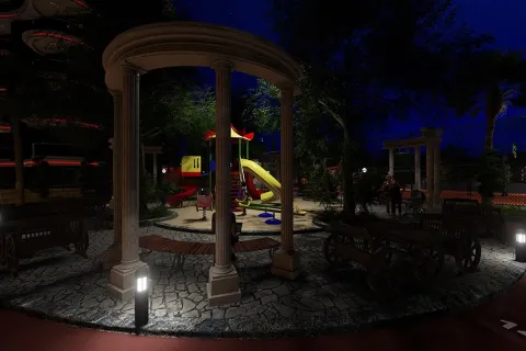 آپارتمان در  Alanya ، ترکیه 1 خوابه ، 65 متر مربع.  شماره 223629 - 9